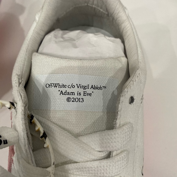 Off white light vulcanized low sneaker - Picture 4 of 5